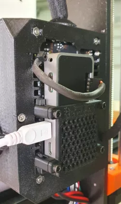 RPI Zero W2 - FLIRC Case - Piggy back mount for Prusa i3mk3s