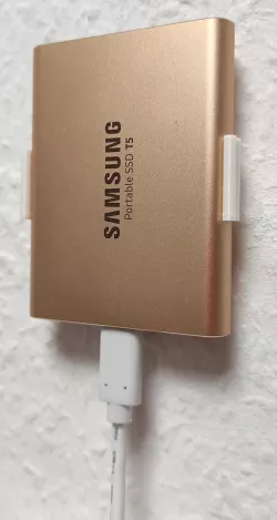 Samsung SSD T5 Wand und Deckenhalter