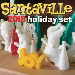 Santaville 2018 Holiday Set