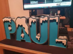Schriftzug LED