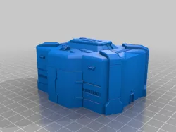 SciFi Building - Large Hanger Bay - 6mm