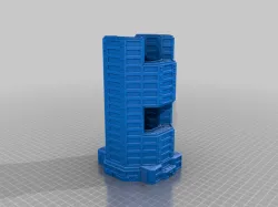 SciFi - Unity City Buildings (set) - 6mm 