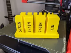 Setup Blocks for Woodworking Power Tools (Imperial measurements)