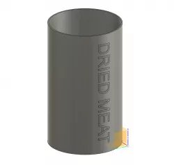 Shell for 84mm jar