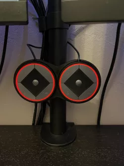 Single & Double AOC Agon Controller Holder for VESA Monitor Mount