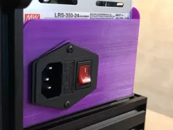 Slim Meanwell LRS-350 PSU Cover