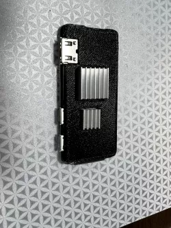 Slim Raspberry Pi Zero 2 W Case with Heatsinks - mount for Mini frame