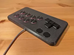 Slimbox M: mixbox-layout low profile fightstick