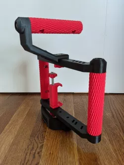 Smartphone Rig - Top Handle, Feet, and Extended bar with holes