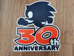 Sonic the Hedgehog 30th Anniversary Logo