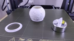 spacer ring for Winter themed Lanterns for IKEA LED candles // Ice winter - lithophane for led candle + PF 2022 //