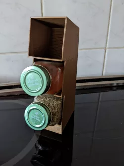 Square Spice Rack