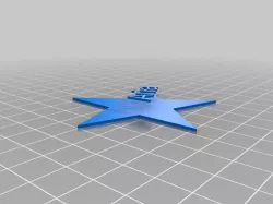 Star with Text (Customizable)