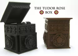 The Tudor Rose Box (with secret lock)