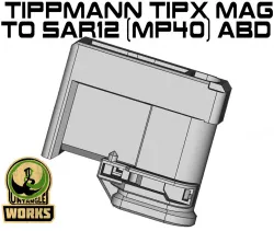 Tippmann TiPX MP40 ABD model Mag to SAR12 Adapter