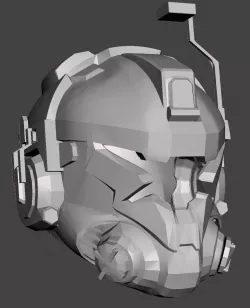 TitanFall Pilot Helmet Mk2