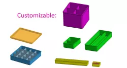 Tray box Organizer