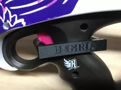 Trigger depressor for nerf slamfire.