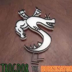 Trogdor the 3D-Printed Burninator