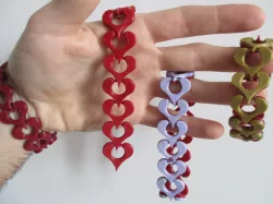 Unchain My Heart - Print in place bracelet