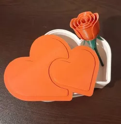 Valentine's heart box