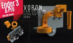 VORON Fan Duct - Ender 3 / PRO extra parts