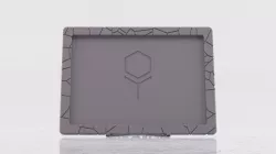 Voronoi Picture Frame and Stand