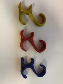 Věšák na topný žebřík (Rail heater hook hanger)