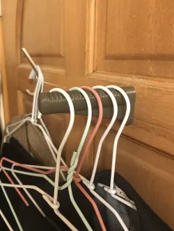 Wall hooks for hangers