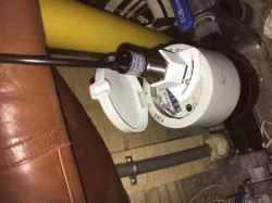 Water meter inductive sensor bracket