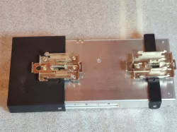 Weho PSU mount for metal DIN rail clips