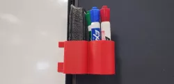 White Board Markers and Eraser holder
