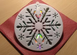 Winter decoration (Snowflake)