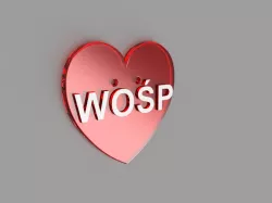 WOŚP button