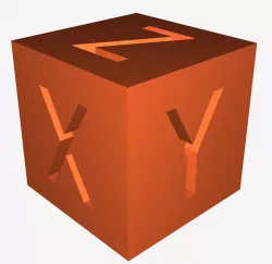 XYZ Calibration Cube