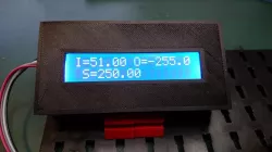 16x2 character display enclosure with I2C (Fischertechnik and standalone)