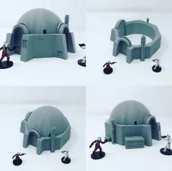 32mm Desert House Terrain for Wargames
