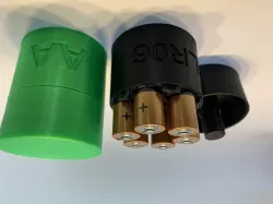 AA Battery container