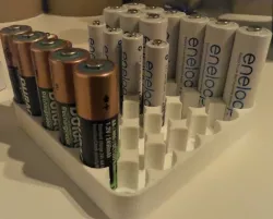AA battery simple holder