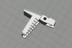 airsoft G36 modified magazine lever/catch combinated