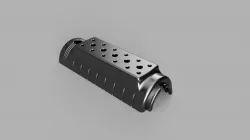 Airsoft M4 brick battery handguard