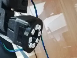 Articulating Raspberry Pi Camera Mount cover with 8LED ring light
