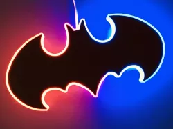 BATMAN NEOPIXEL LED SIGN