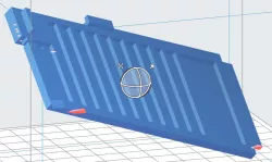 Battery cover for tamiya grasshopper