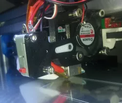 Bed Auto Leveling for Felix 3D printer with satoer E3D hotend.