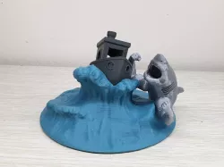 Benchy and the Silver Shark