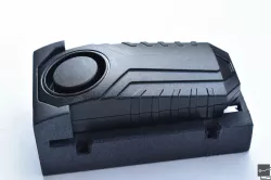 Bicycle Alarm Holder with Magnetic Lock