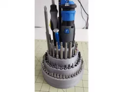 Bit storage caddy
