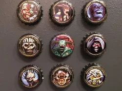 Bottle-Cap/Kronkorken 8x3mm Neodym Magnet Inlay