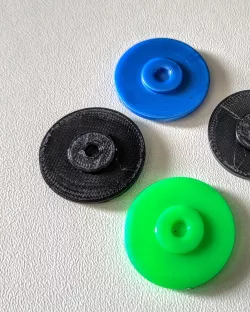 Bumper cars - token and parking key